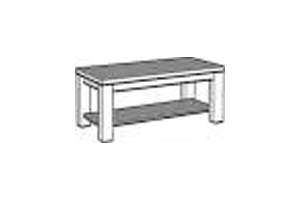 Pieterburen Hoektafel HT1-TB Naturel hout